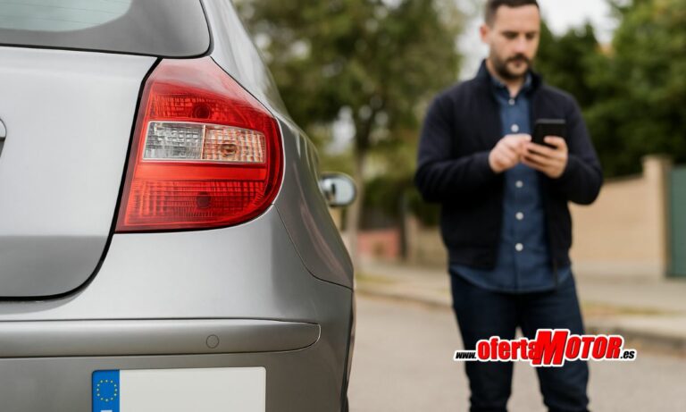 ¿Cómo puedo verificar si el coche tiene cargas o multas pendientes?